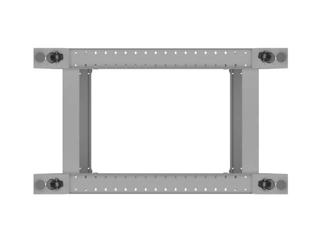 LANBERG OTVORENÝ RACK 19" 32U 600X800 ŠEDÝ 