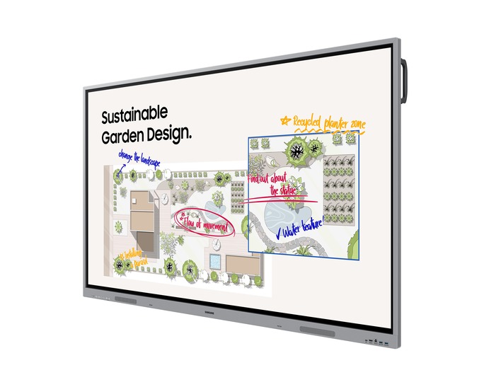65" LED Samsung WE65FX - Flip UHD, 350cd, NoOS, 12/ 7 