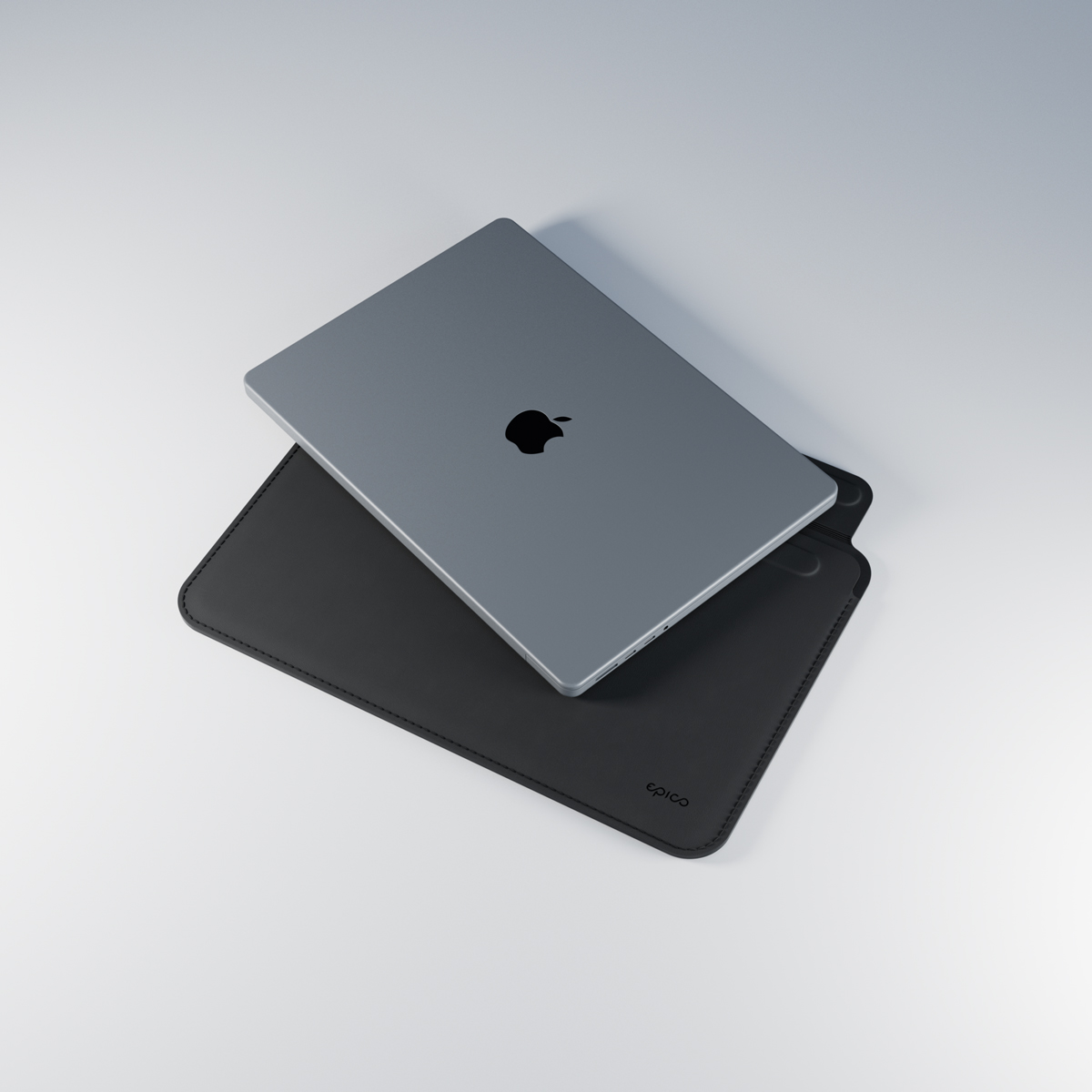 Epico TechGrain Sleeve MacBook Pro 16" - čierna 