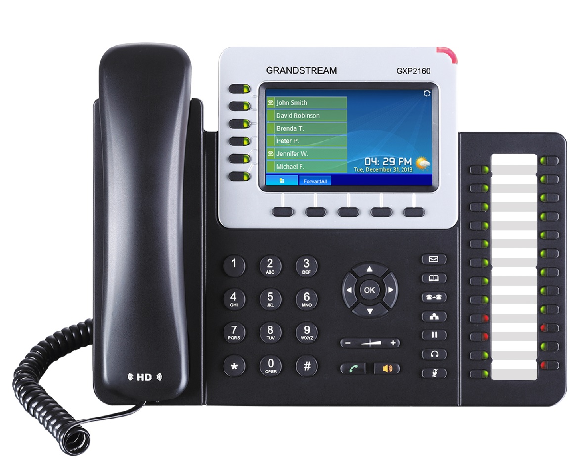 Grandstream GXP2160, 4, 3