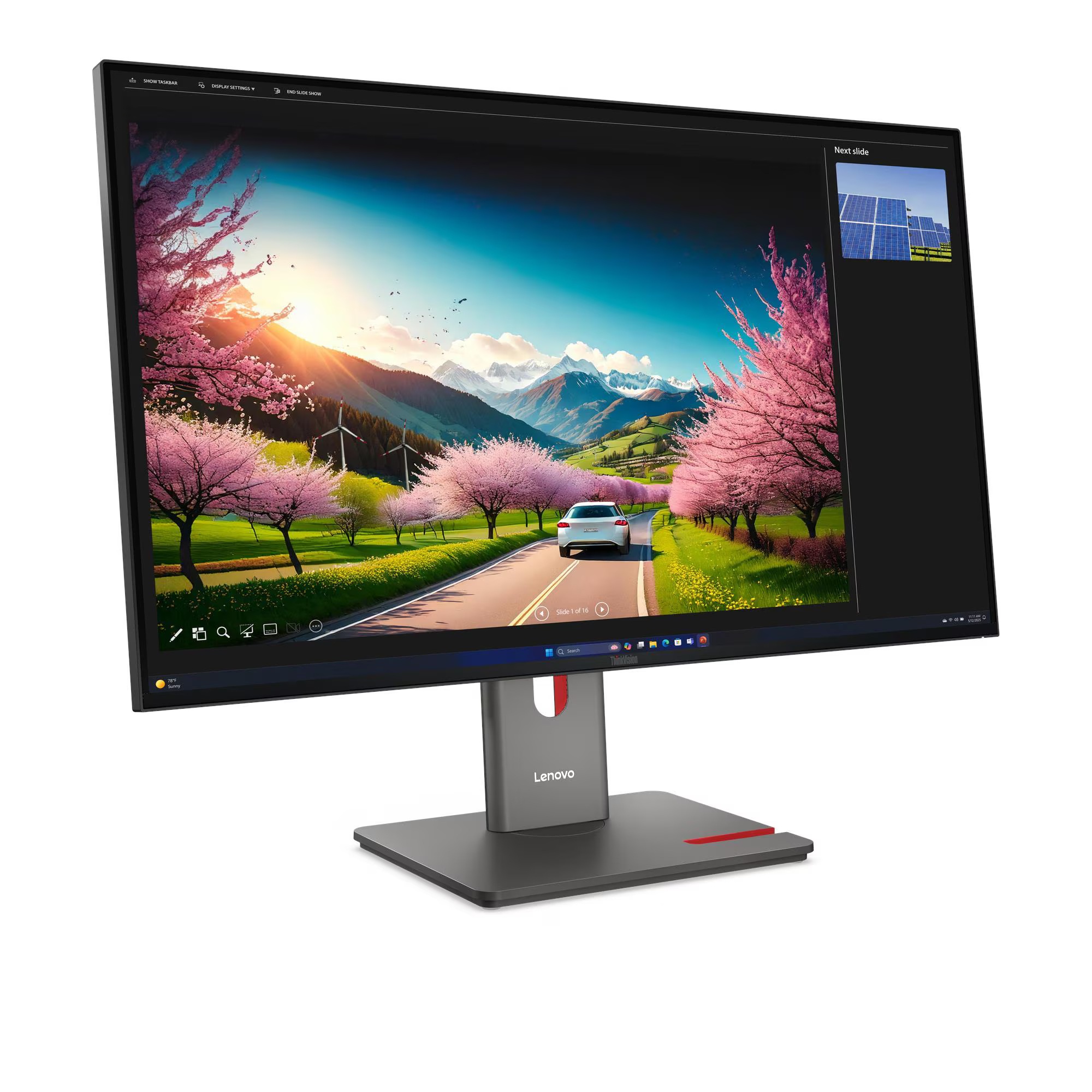 Lenovo ThinkVision/ P32UD-40/ 31, 5"/ IPS/ 4K UHD/ 120Hz/ 4ms/ Čierna/ 3R 