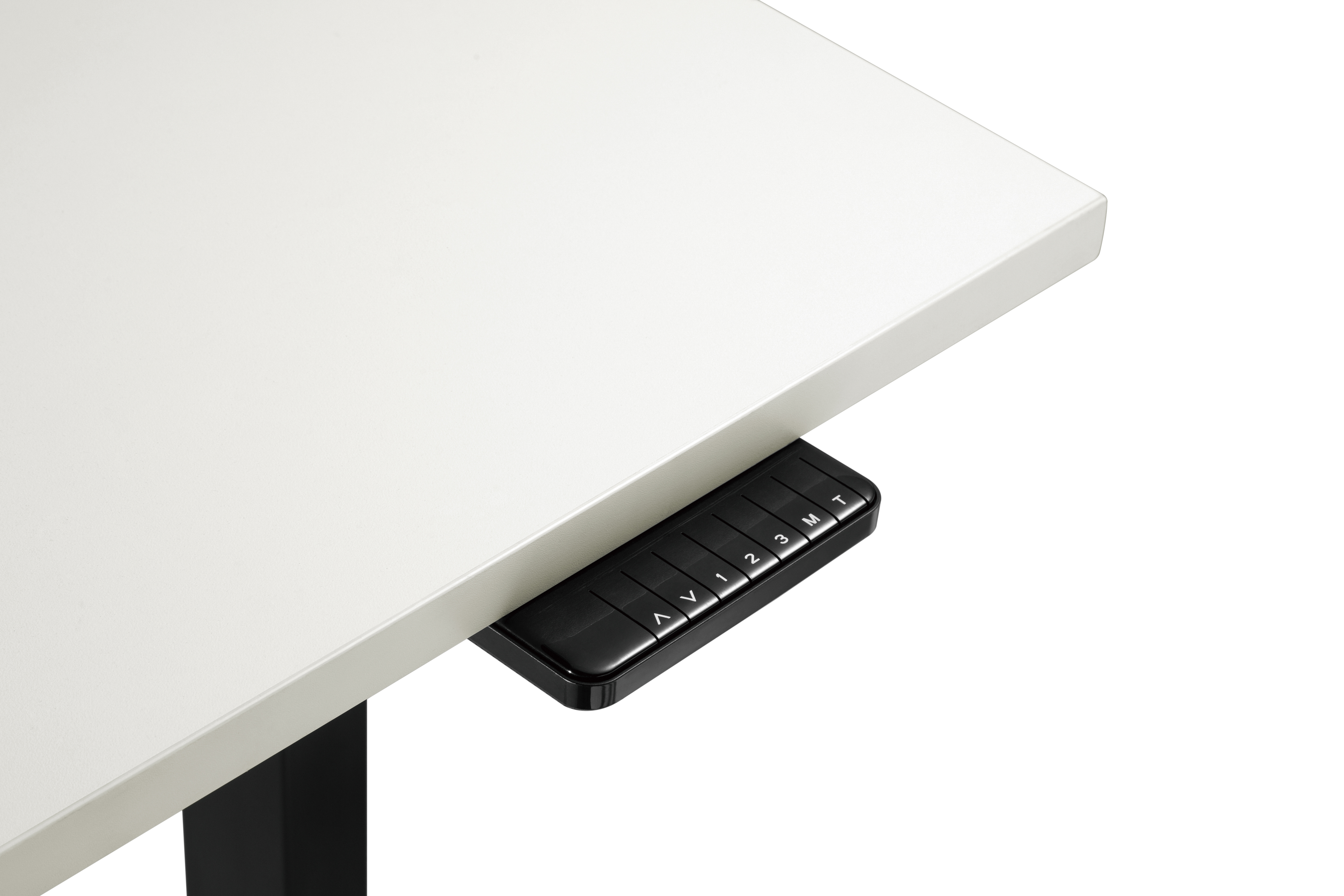 Stolová doska BR147BL, 1400 x 700 x 25 mm biela pre výškovo nastaviteľné podnože Brateck 