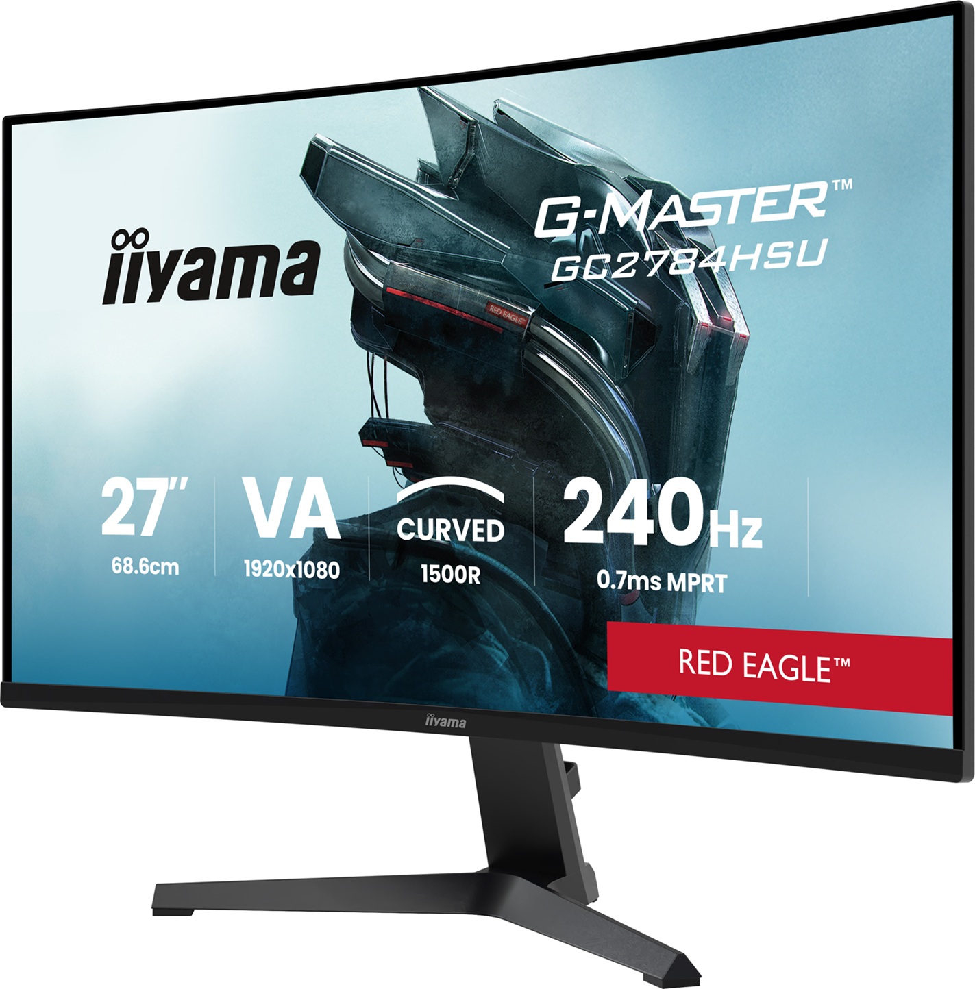 iiyama G-Master/ GC2784HSU-B1/ 27"/ VA/ FHD/ 240Hz/ 0, 7ms/ Čierna/ 3R 