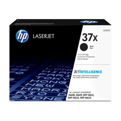 HP 37X High Yield Black Original LaserJet Toner Cartridge (CF237X) (25,000 pages)