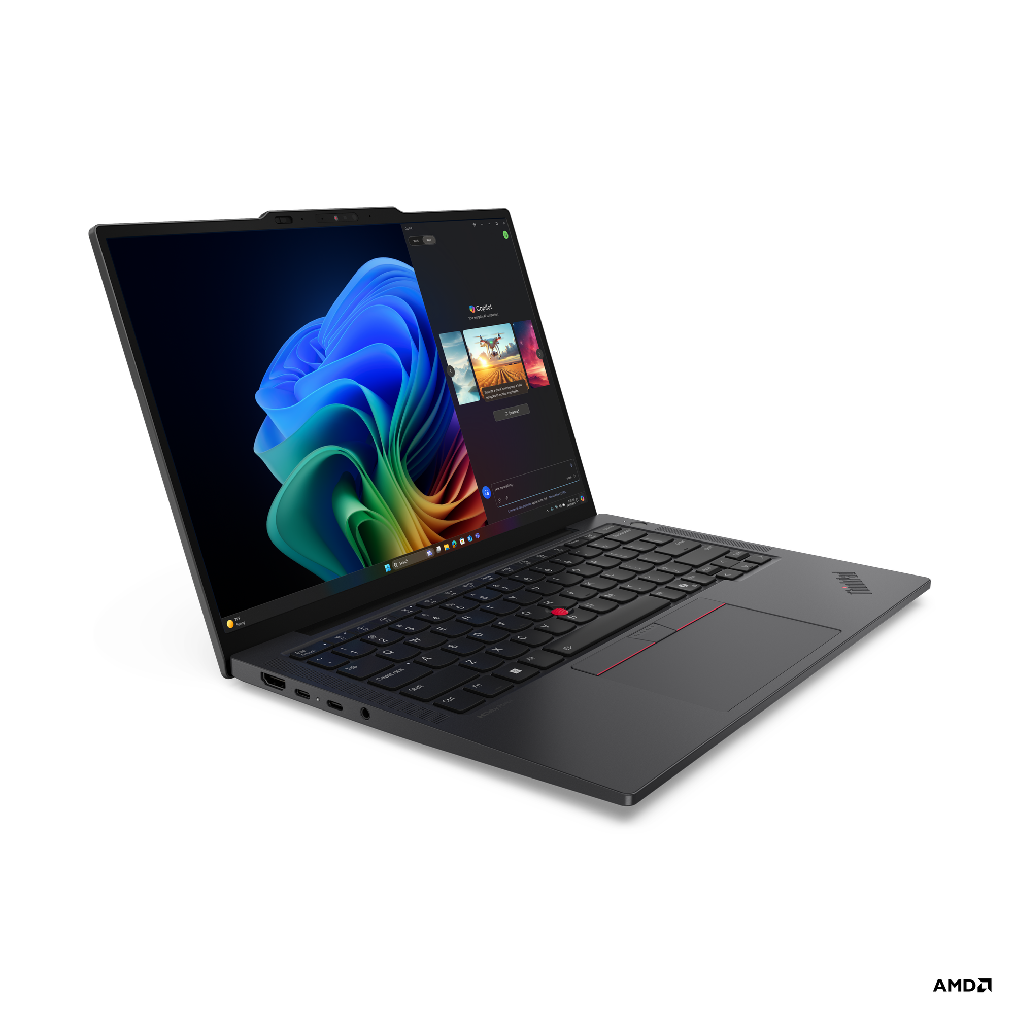 Lenovo ThinkPad X/ ThinkPad X13 Gen 6 (AMD)/ AI7PRO-350/ 13, 3"/ WUXGA/ 32GB/ 1TB/ AMD int/ W11P/ Black/ 3R 