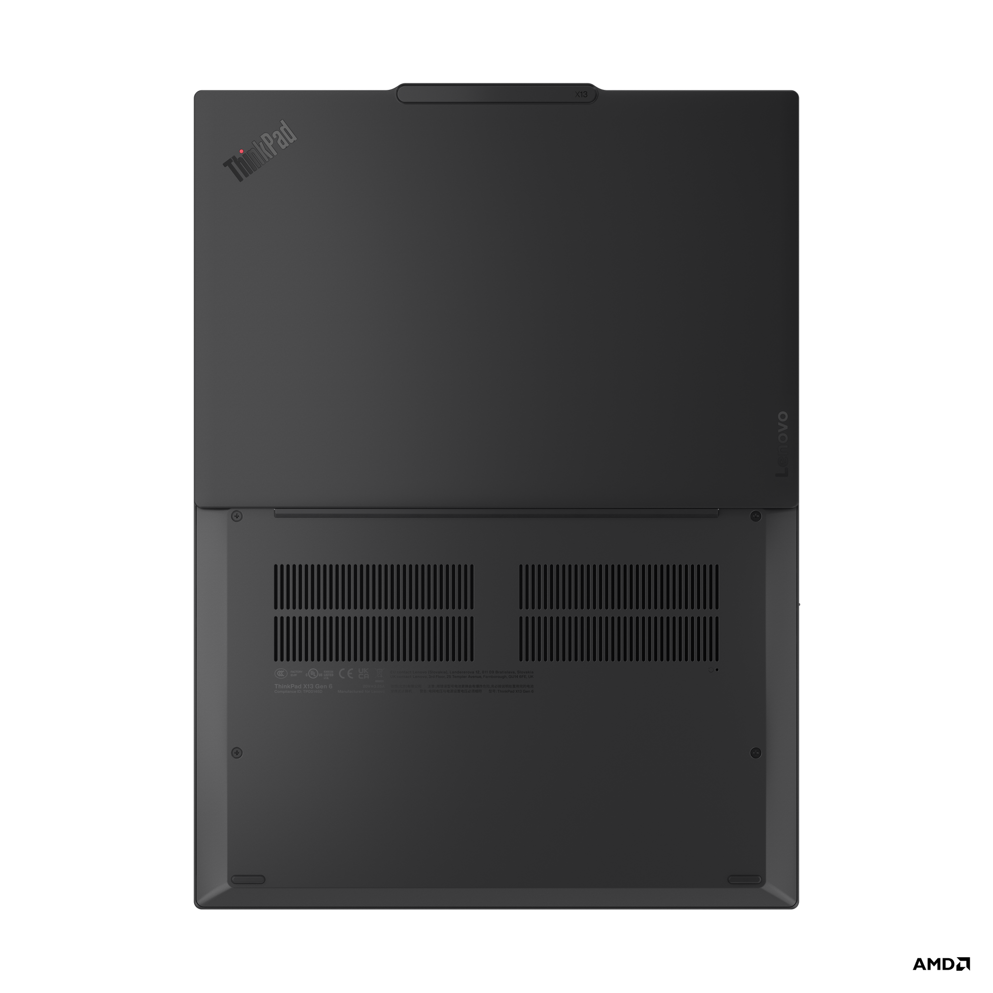 Lenovo ThinkPad X/ ThinkPad X13 Gen 6 (AMD)/ AMD Ryzen™ AI 5 PRO/ 13, 3"/ WUXGA/ 16GB/ 512GB/ AMD int/ W11P/ B 