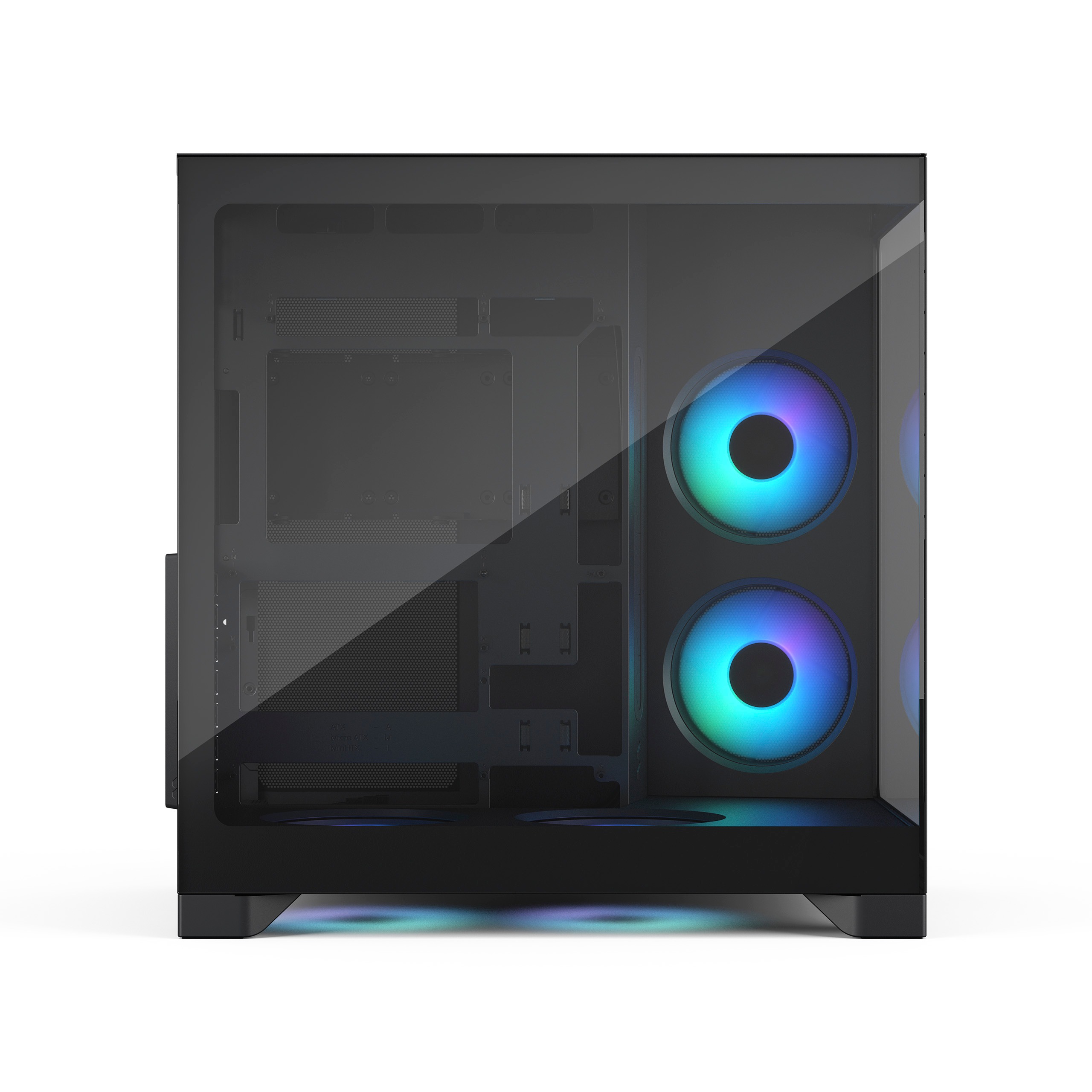 Fractal Pop 2 Vision/ Midi Tower/ Transpar./ Čierna 