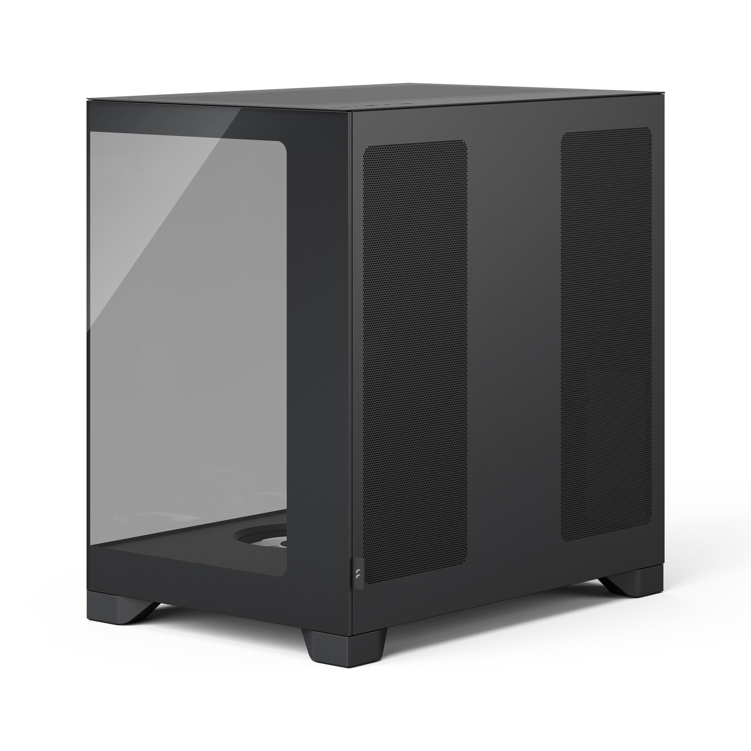 Fractal Pop 2 Vision/ Midi Tower/ Transpar./ Čierna 