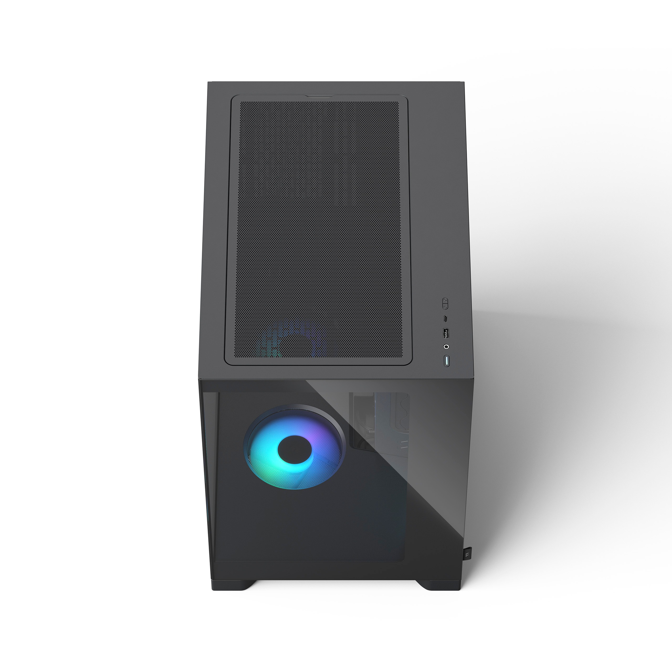 Fractal Pop 2 Vision/ Midi Tower/ Transpar./ Čierna 