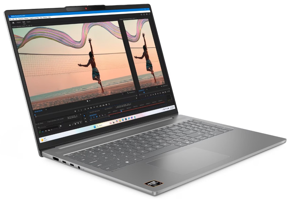 Lenovo IdeaPad Slim 5/ 16AKP10/ AI5-340/ 16"/ WUXGA/ 16GB/ 512GB/ AMD int/ W11H/ Gray/ 2R 