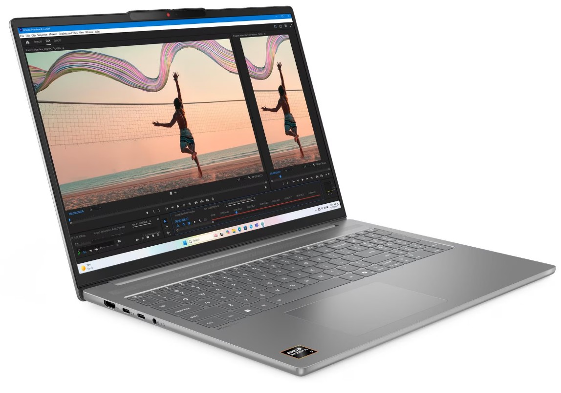 Lenovo IdeaPad Slim 5/ 16AKP10/ AI5-330/ 16"/ WUXGA/ 16GB/ 512GB/ AMD int/ W11H/ Gray/ 2R 