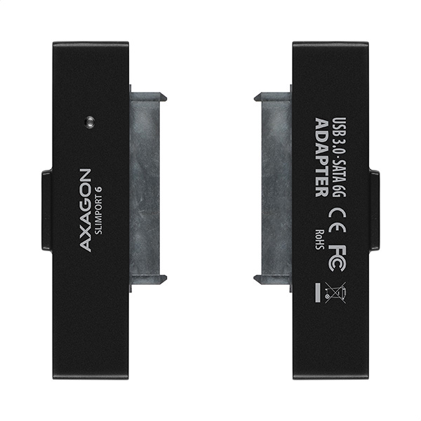 AXAGON ADSA-1S6, USB3.0 - SATA 6G UASP HDD/ SSD adaptér vč. 2.5" pouzdra 