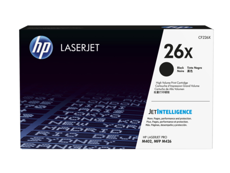 HP 26X tlačová kazeta čierna veľká, CF226X