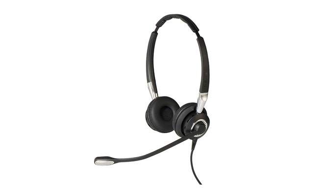 Jabra BIZ 2400 II/ Stereo/ QD/ Drát/ Černá