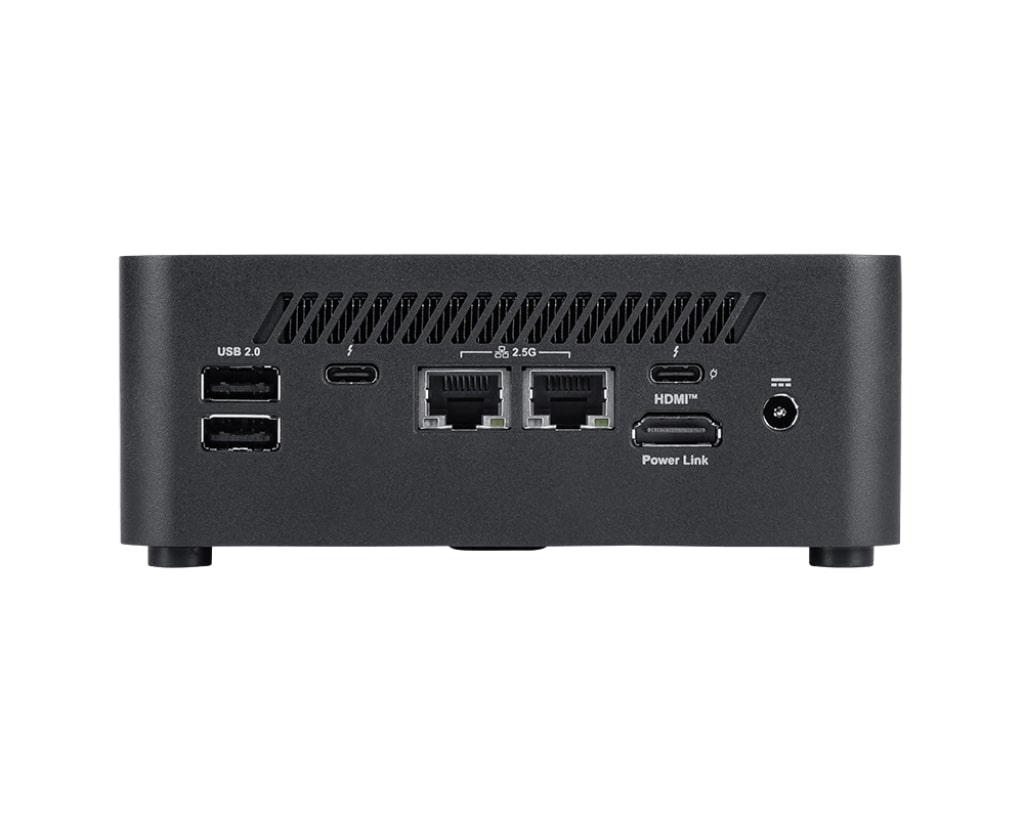 MSI Cubi/ NUC AI+ 3MG-004EU/ Mini/ U5-322/ 16GB/ 512GB/ Intel int/ W11P/ 3R 