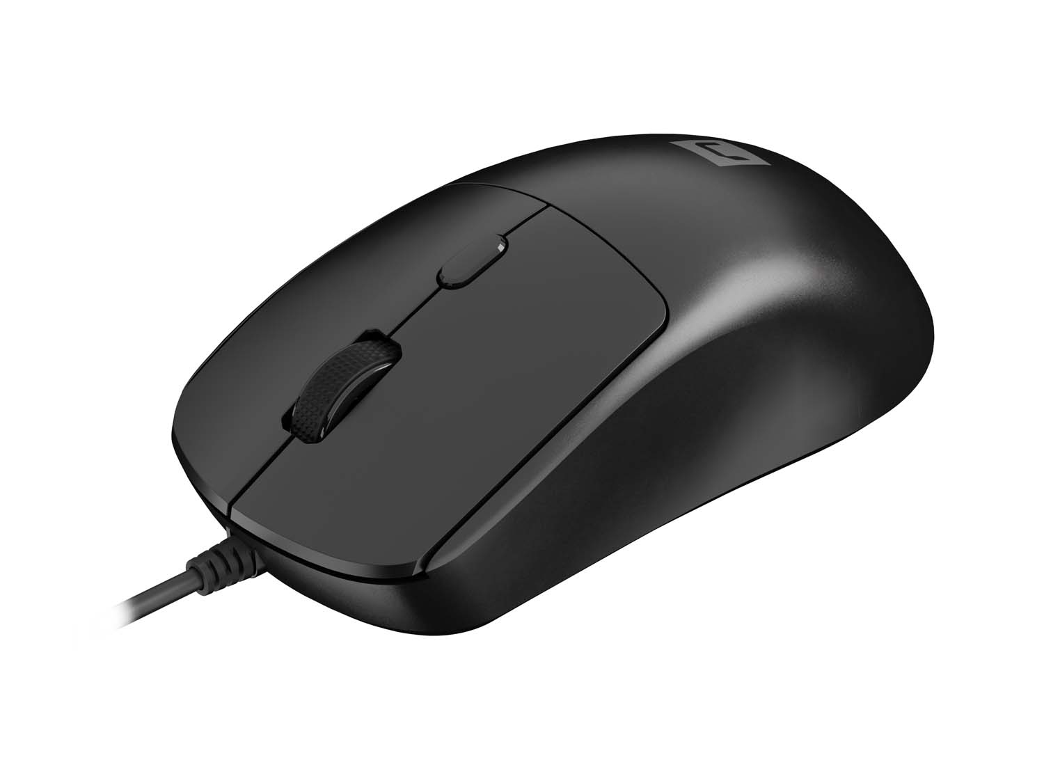 Natec laserová myš HAWK 2/ Kancelárska/ Laserová/ 2 400 DPI/ Drôtové USB-A/ Čierna 