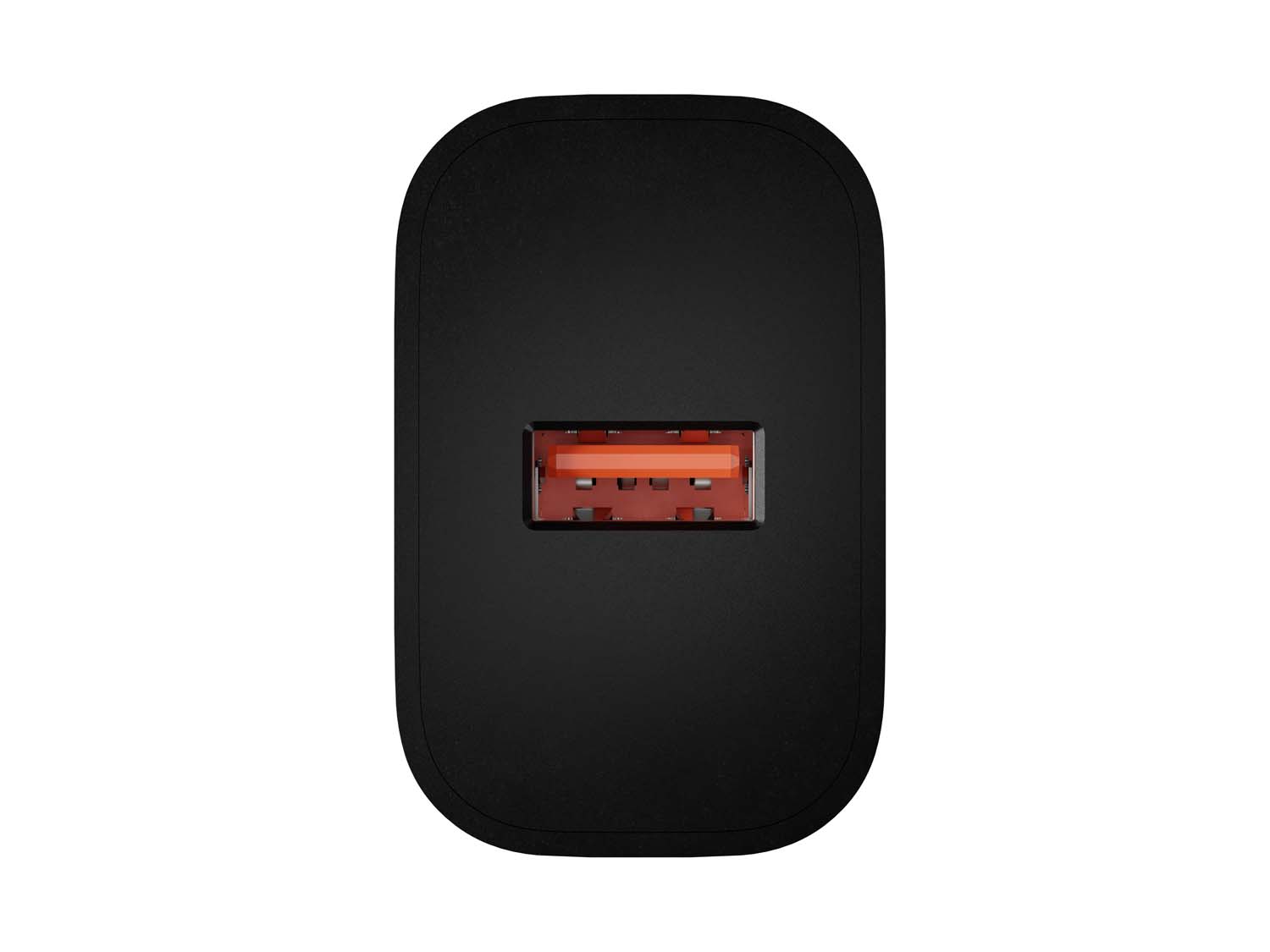 Univerzálna nabíjačka Natec RIBERA 18W, 1X USB-A, čierna 