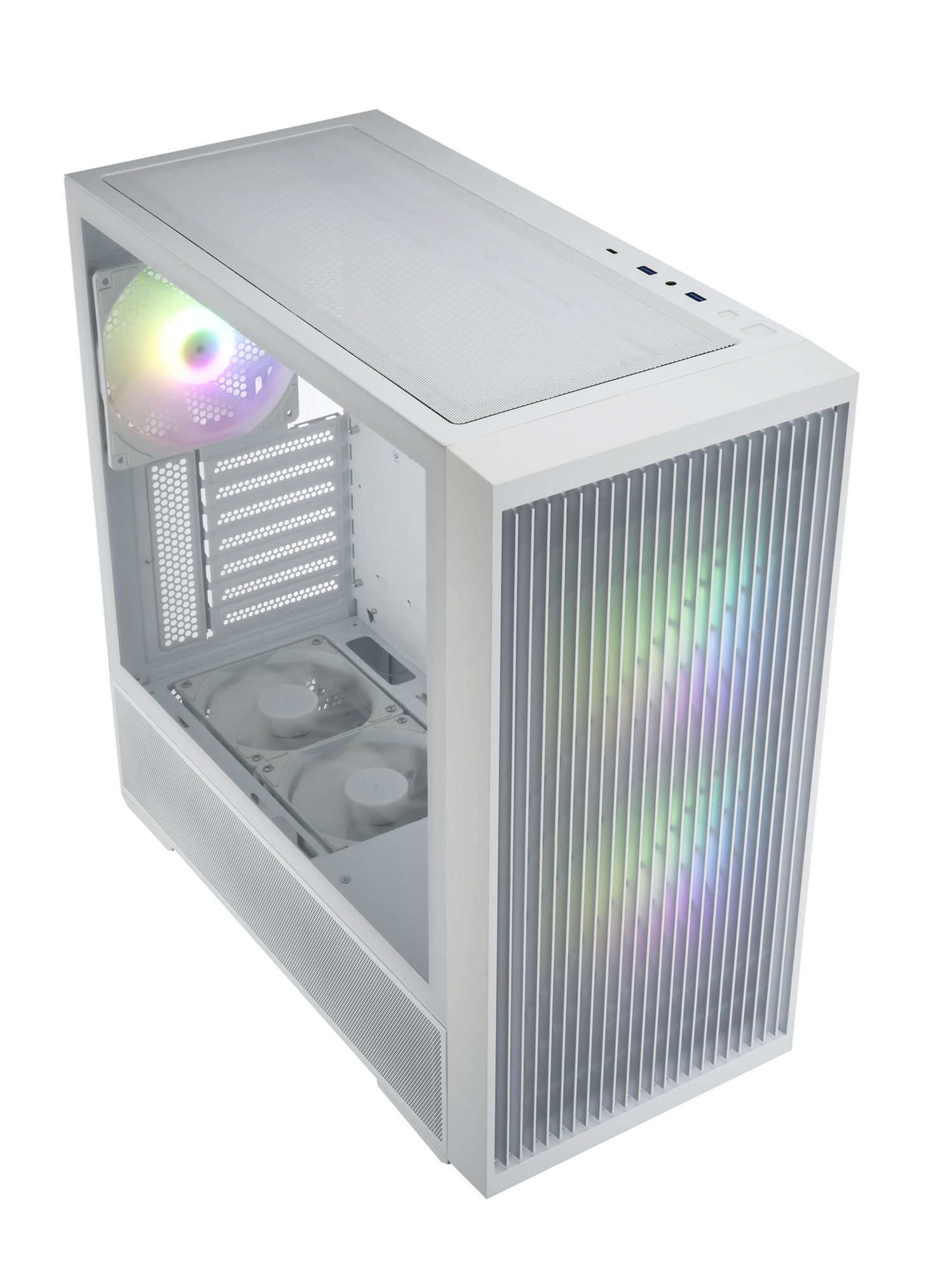 FSP M330-WA/ Midi Tower/ Transpar./ Biela 