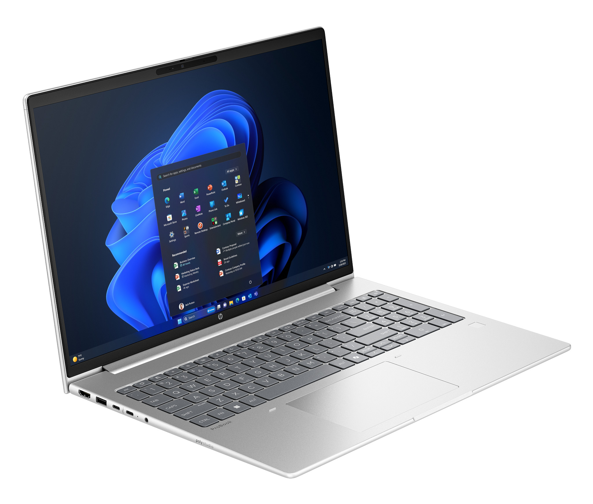 HP ProBook 4/ G2a/ R5-230/ 16"/ WUXGA/ 16GB/ 512GB/ AMD int/ W11P EDU/ Silver/ 3R 