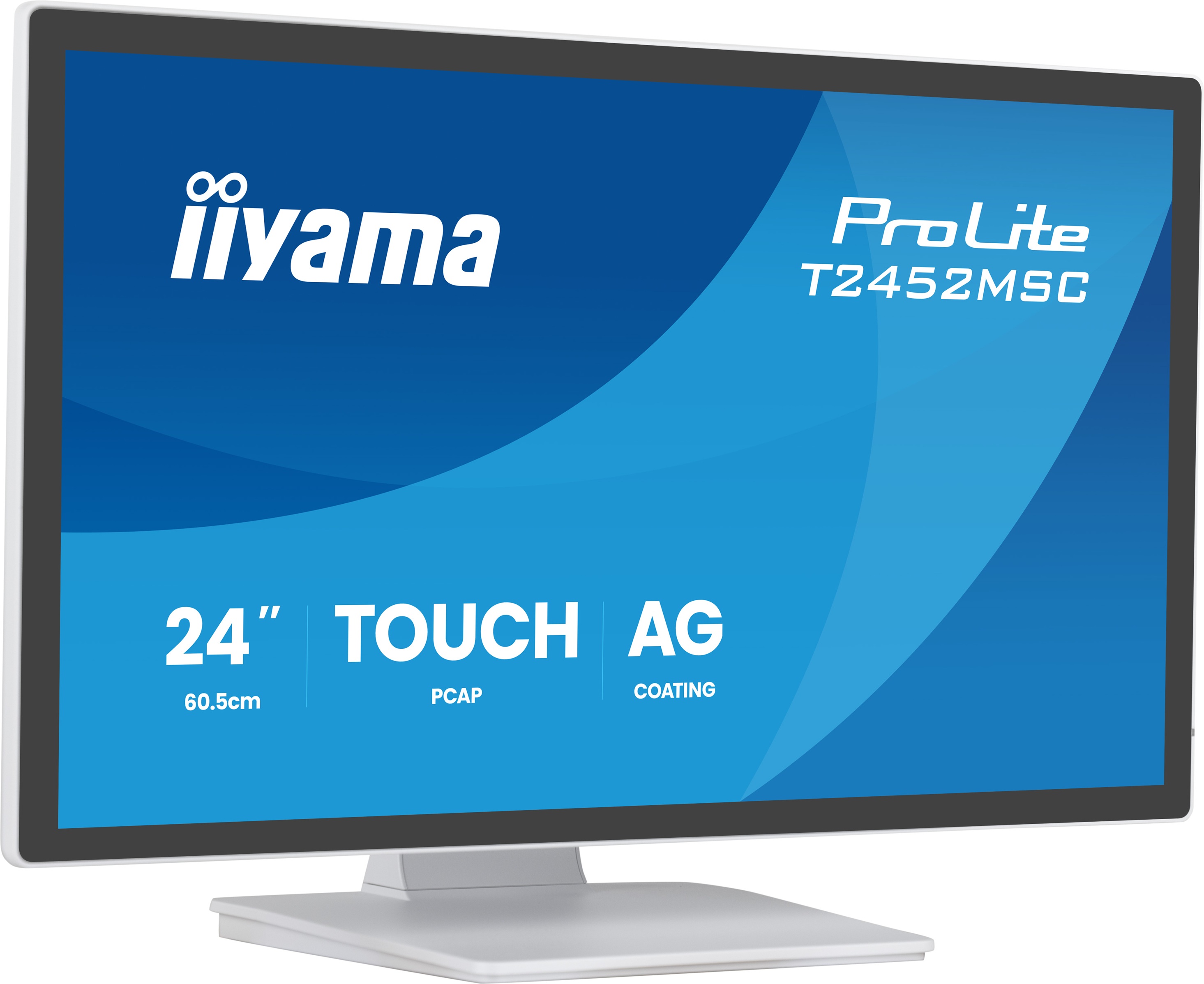 24" LCD iiyama T2452MSC-W2AG-IPS, FHD, 10P 
