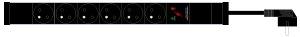 PDU Maxbert 7x230V, 1U, 19