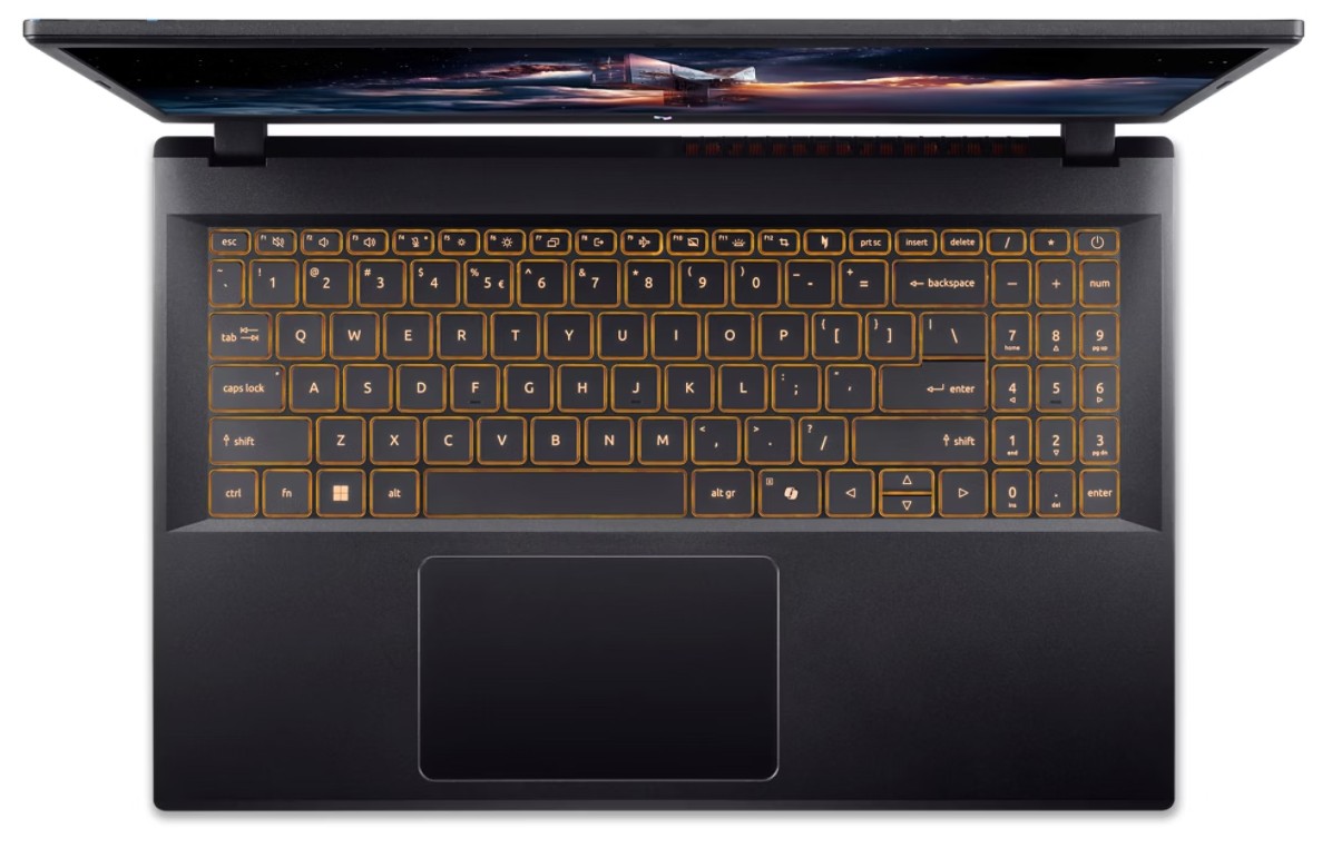 Acer Nitro V 15/ ANV15-52-52VP/ 5-210H/ 15, 6"/ FHD/ 16GB/ 512GB/ RTX 4050/ Linux/ Black/ 2R 