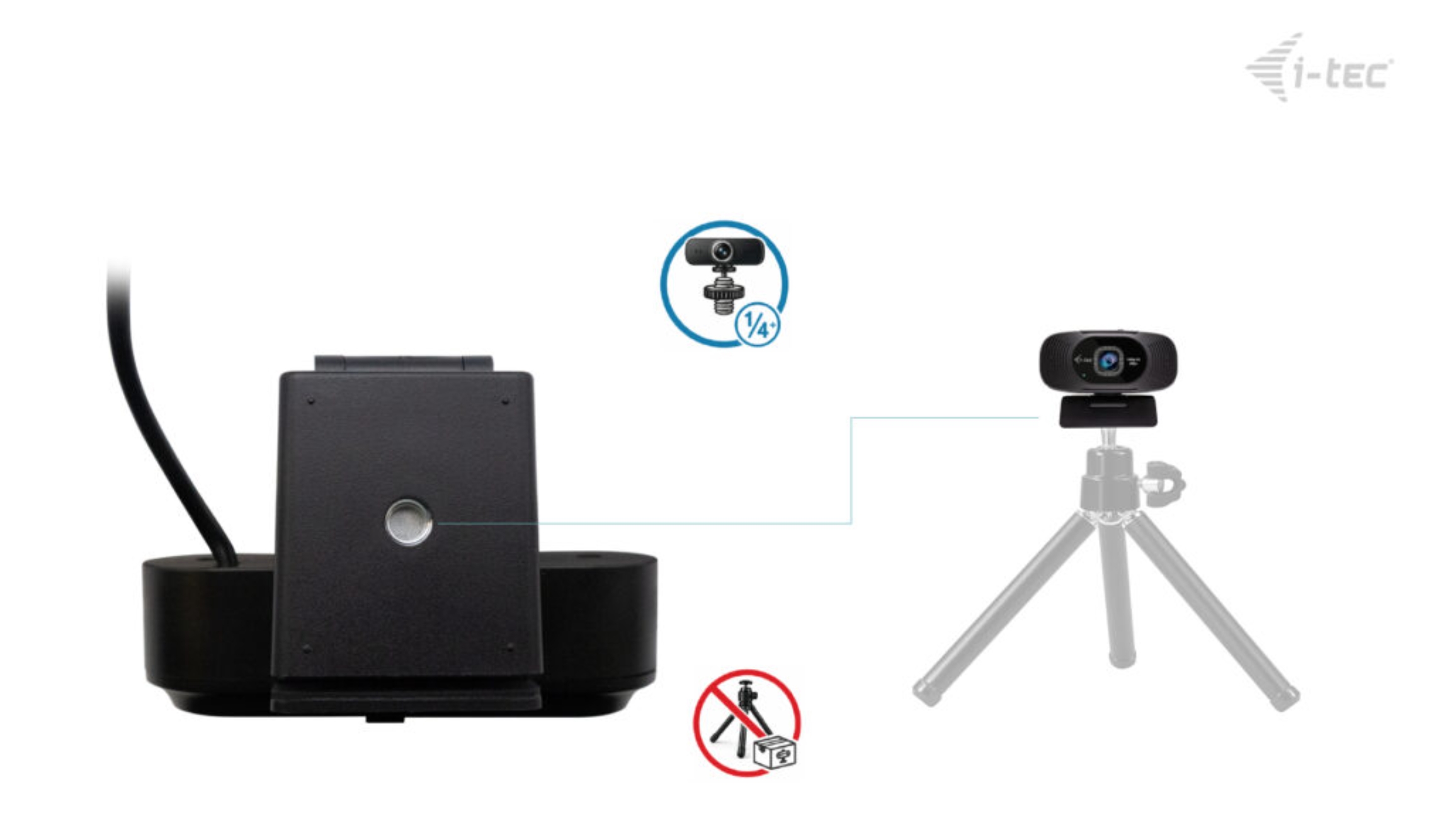i-tec SOLOMON 200 1080p Business Webcam 