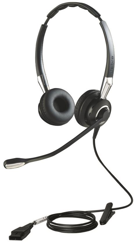 Jabra BIZ 2400 II/ Stereo/ QD/ Drát/ Černá 