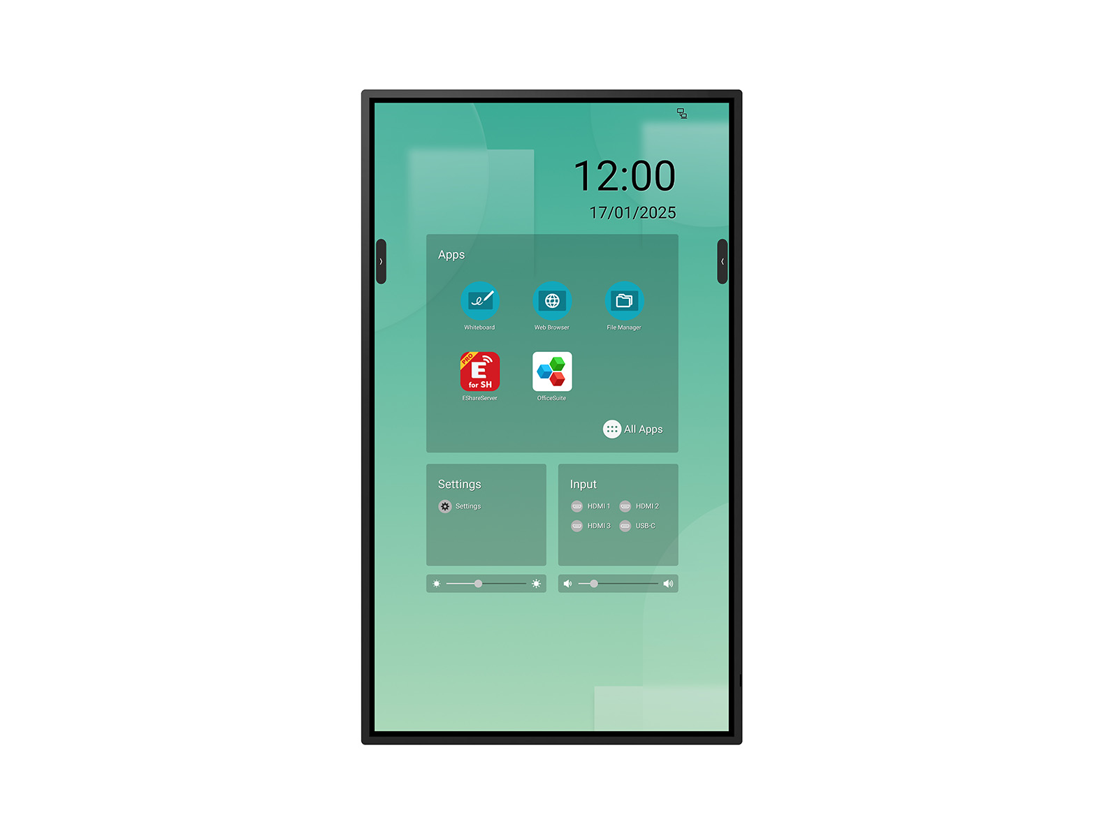 43" LED SHARP LM431 3840x2160, 18/ 7, 500cd, Touch 