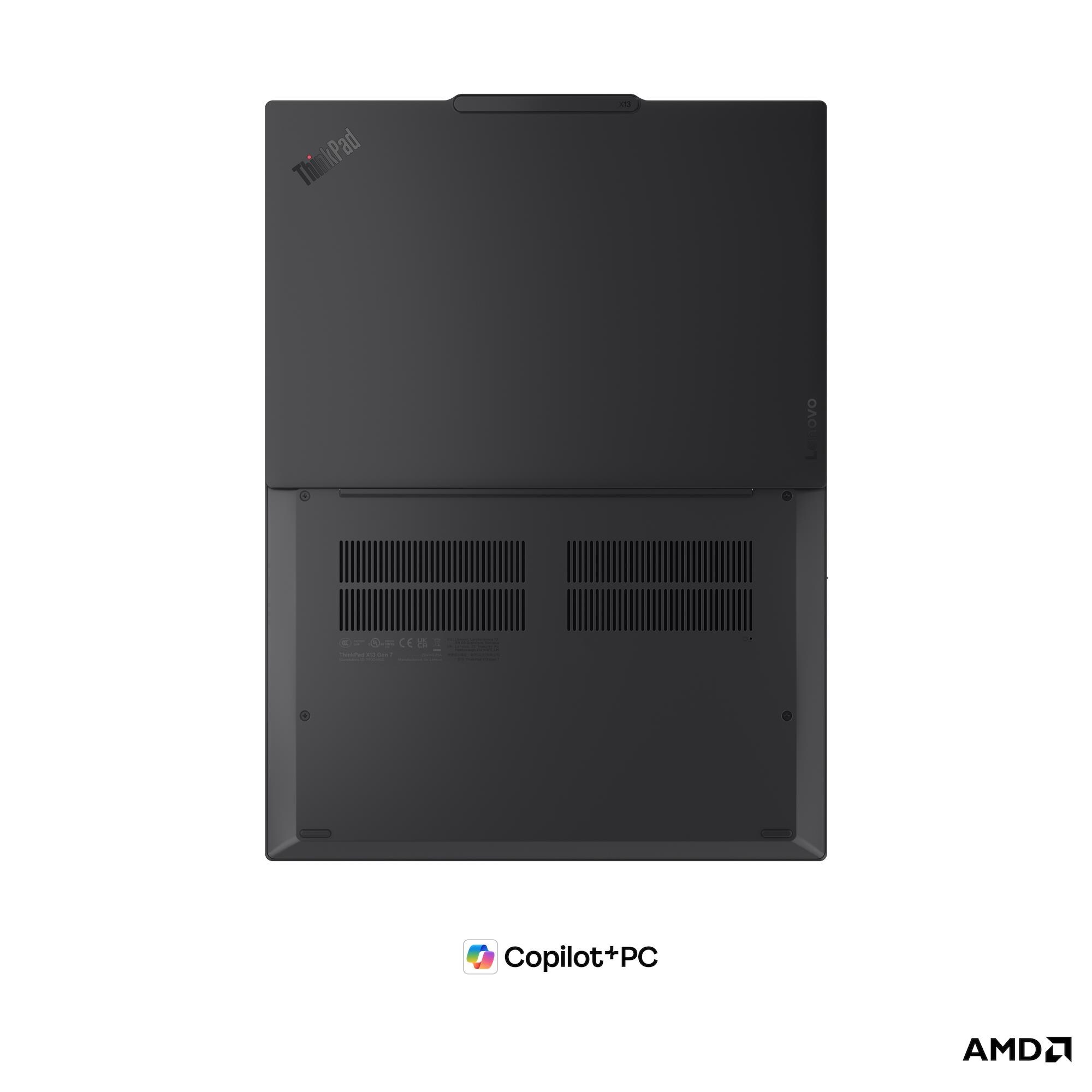 Lenovo ThinkPad X13/ X13 Gen 7 (AMD)/ AI7PRO-450/ 13, 3"/ WUXGA/ 32GB/ 1TB/ AMD int/ W11P/ Black/ 3R 