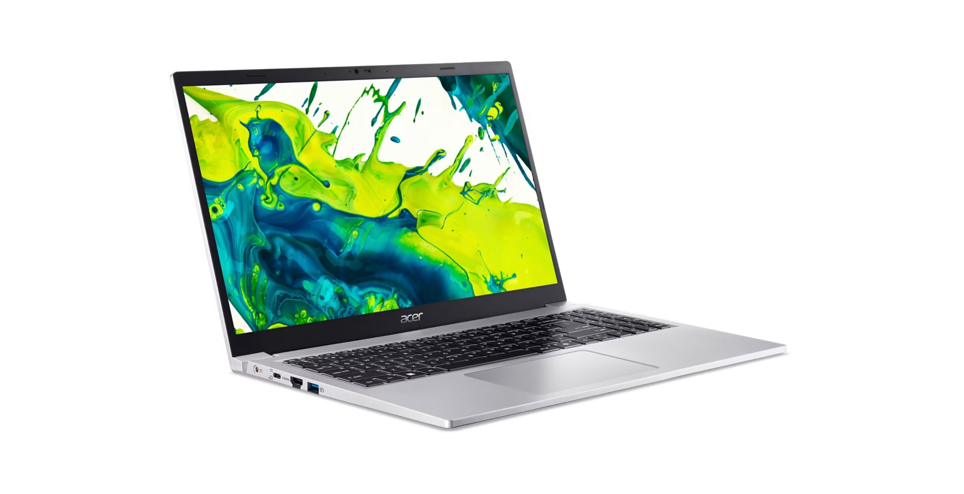 Acer Aspire Lite 15/ AL15-33P-3170/ 3-N355/ 15, 6"/ FHD/ 8GB/ 512GB/ Intel int/ W11H/ Silver/ 2R 