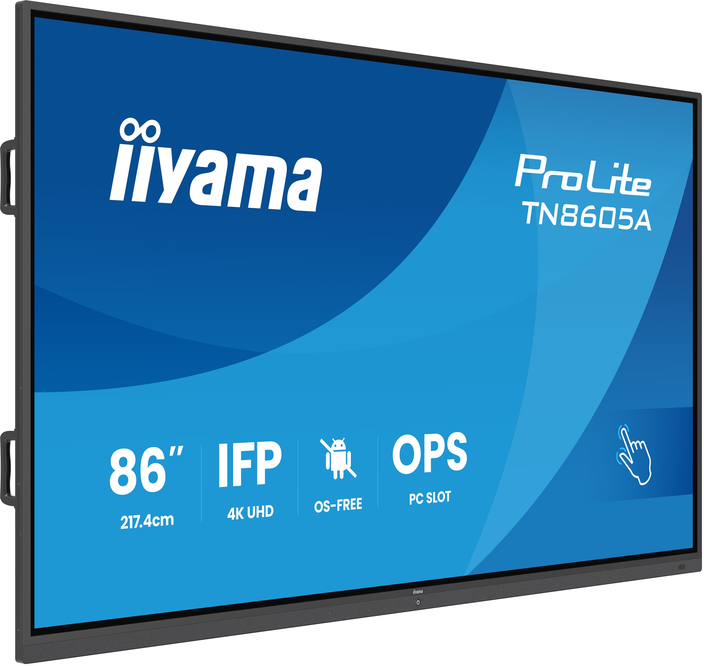 86" iiyama TN8605A-B1AG: IPS, 4K, no Android 