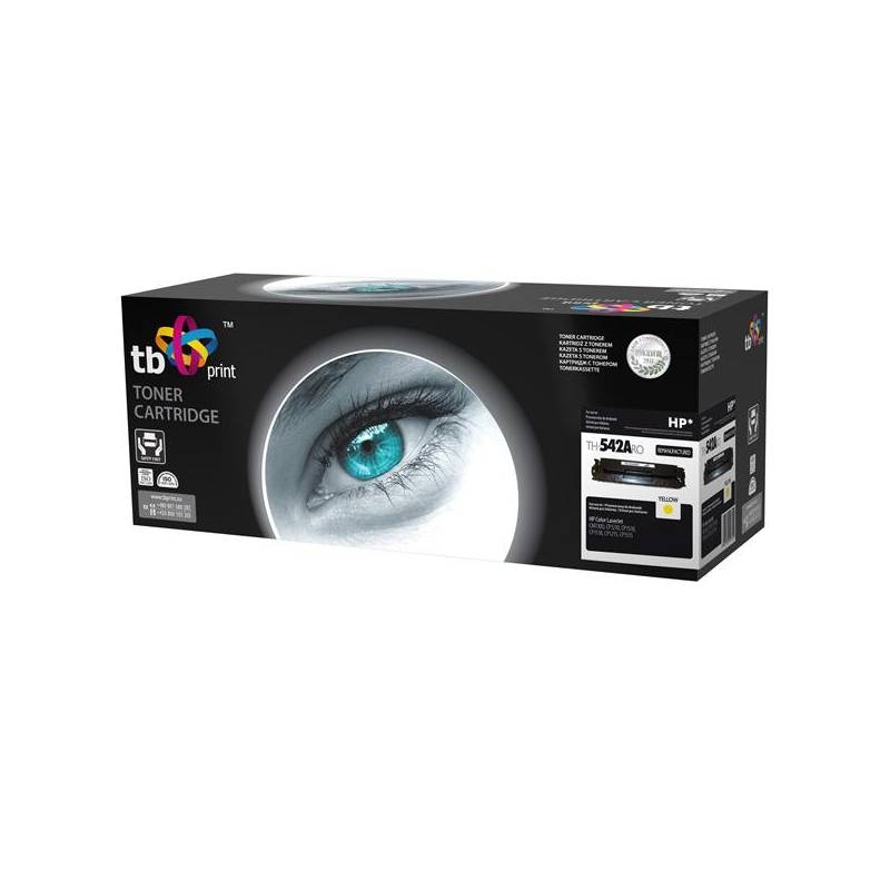 Toner TB kompatibilný s HP CB542A, 100% new, Ye