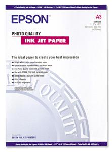 EPSON A3, Photo Quality Inkjet Paper (100listů)