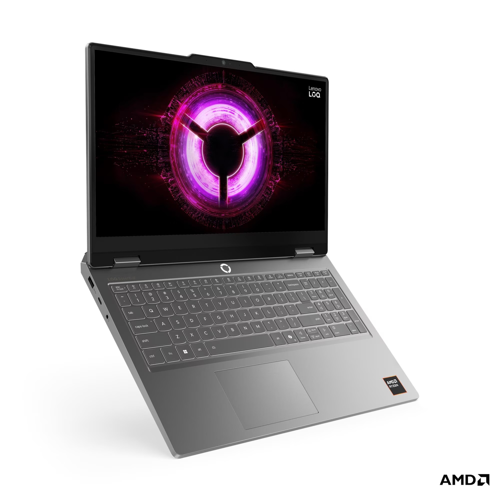 Lenovo LOQ Essential/ 15ARP11/ R5-150/ 15, 6"/ FHD/ 16GB/ 512GB/ RTX 5050/ bez OS/ Luna Grey/ 2R 