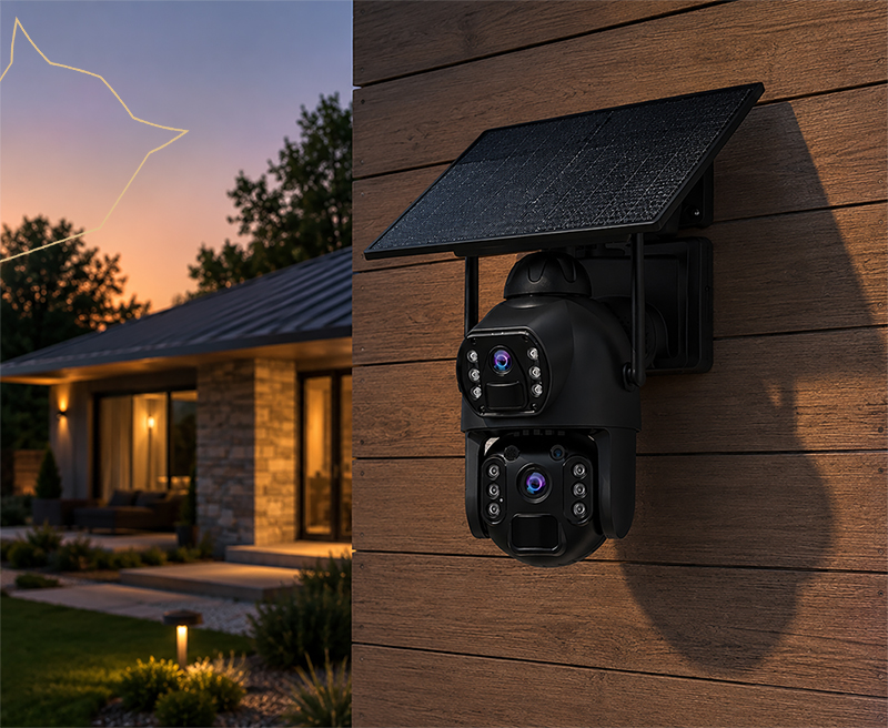 Solárna HD kamera Viking HDs06 AOV 4G/ 20100 mAh/ mobilné aplikácie/ outdoor 
