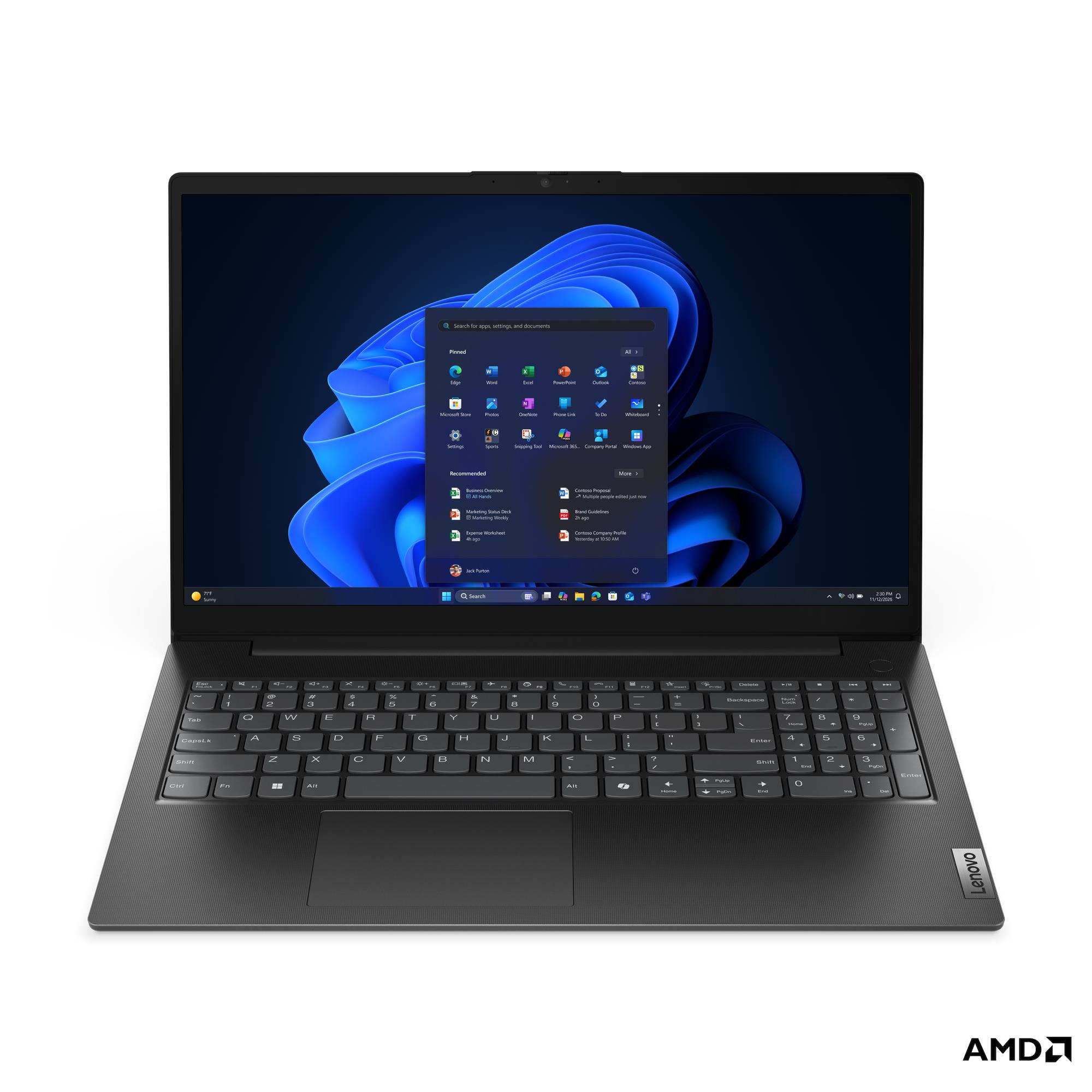 Lenovo V/ G6 ARP/ R3-110/ 15, 6"/ FHD/ 16GB/ 512GB/ AMD int/ W11H/ Black/ 2R 