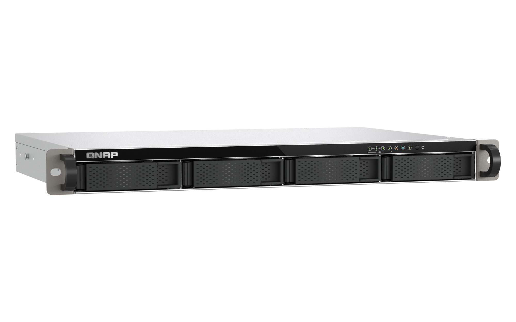 QNAP TS-432XeU-4G (4core ARM, 4GB RAM, 4x SATA, 2x 2, 5GbE, 1x 10GbE SFP+, malá hĺbka) 