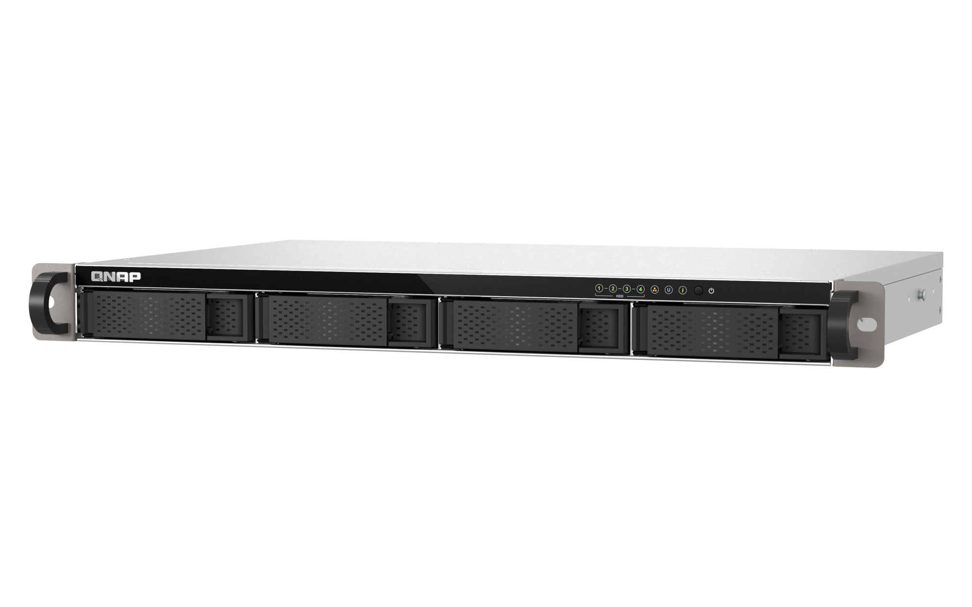 QNAP TS-432XeU-4G (4core ARM, 4GB RAM, 4x SATA, 2x 2, 5GbE, 1x 10GbE SFP+, malá hĺbka) 