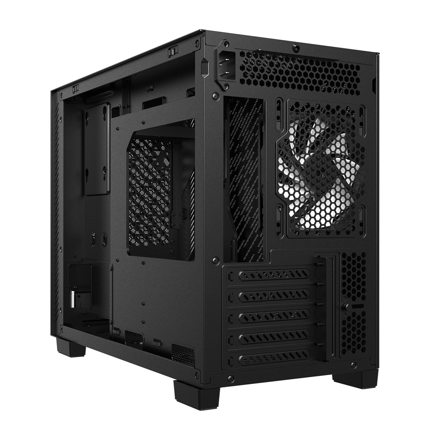 Adata XPG VALOR AIR NANO/ Micro ATX/ Čierna 