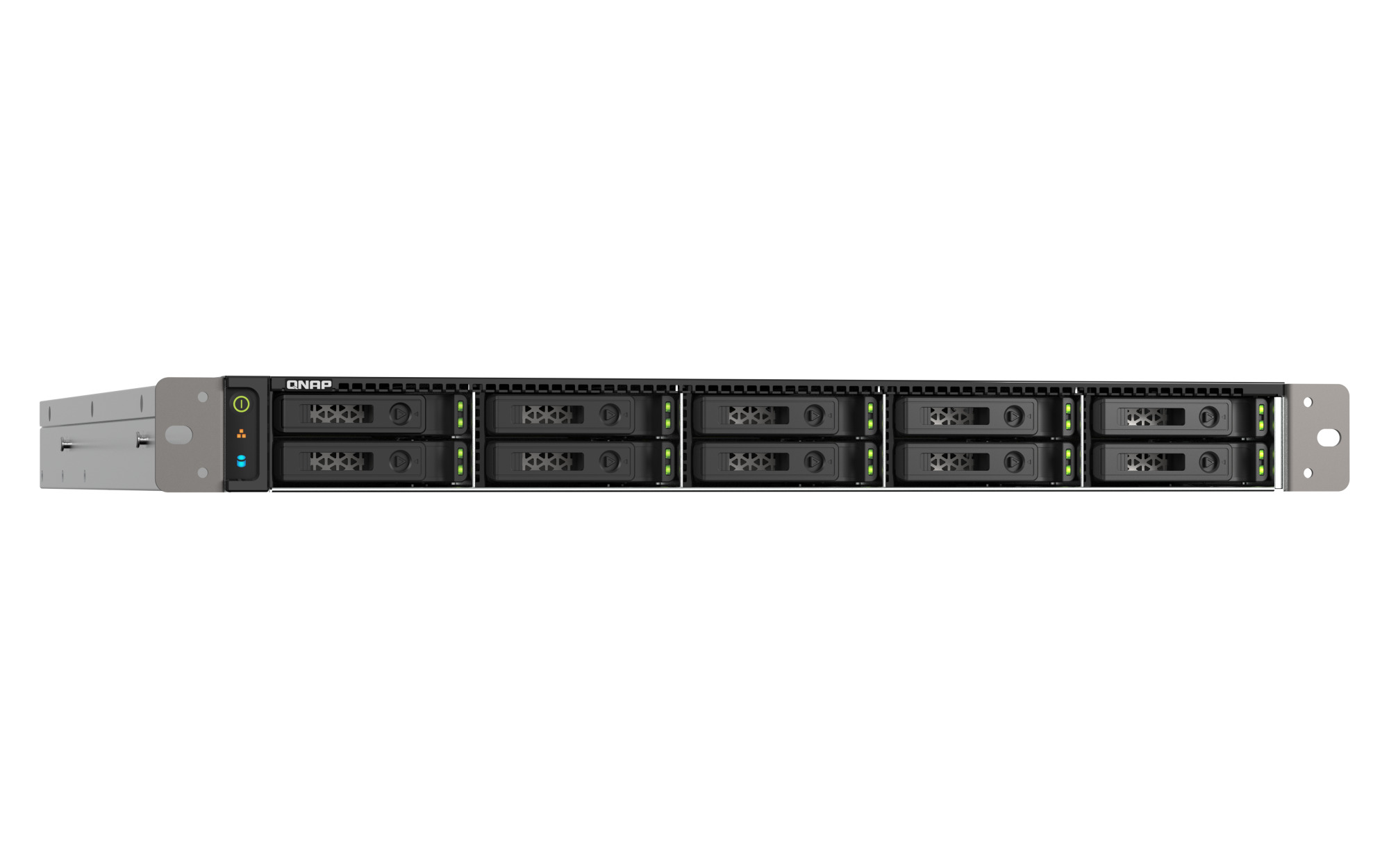 QNAP TS-h1090FU-7302P-64G (AMD EPYC, 64GB ECC RAM, 10x 2, 5" U.2/ U.3/ SATA, 2x 2, 5GbE, 2x 25Gb SFP28) 