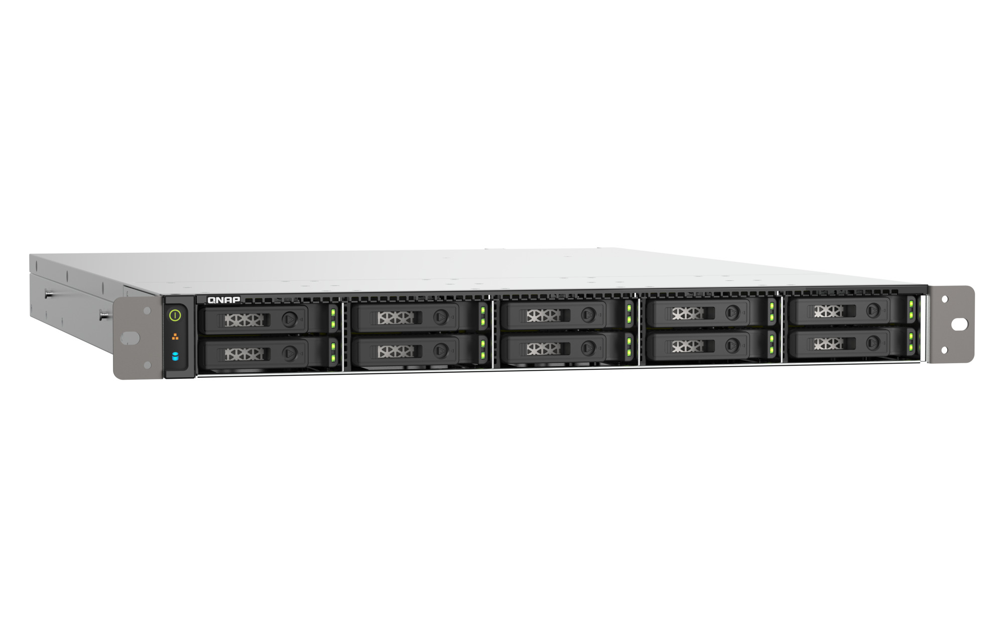 QNAP TS-h1090FU-7302P-64G (AMD EPYC, 64GB ECC RAM, 10x 2, 5" U.2/ U.3/ SATA, 2x 2, 5GbE, 2x 25Gb SFP28) 