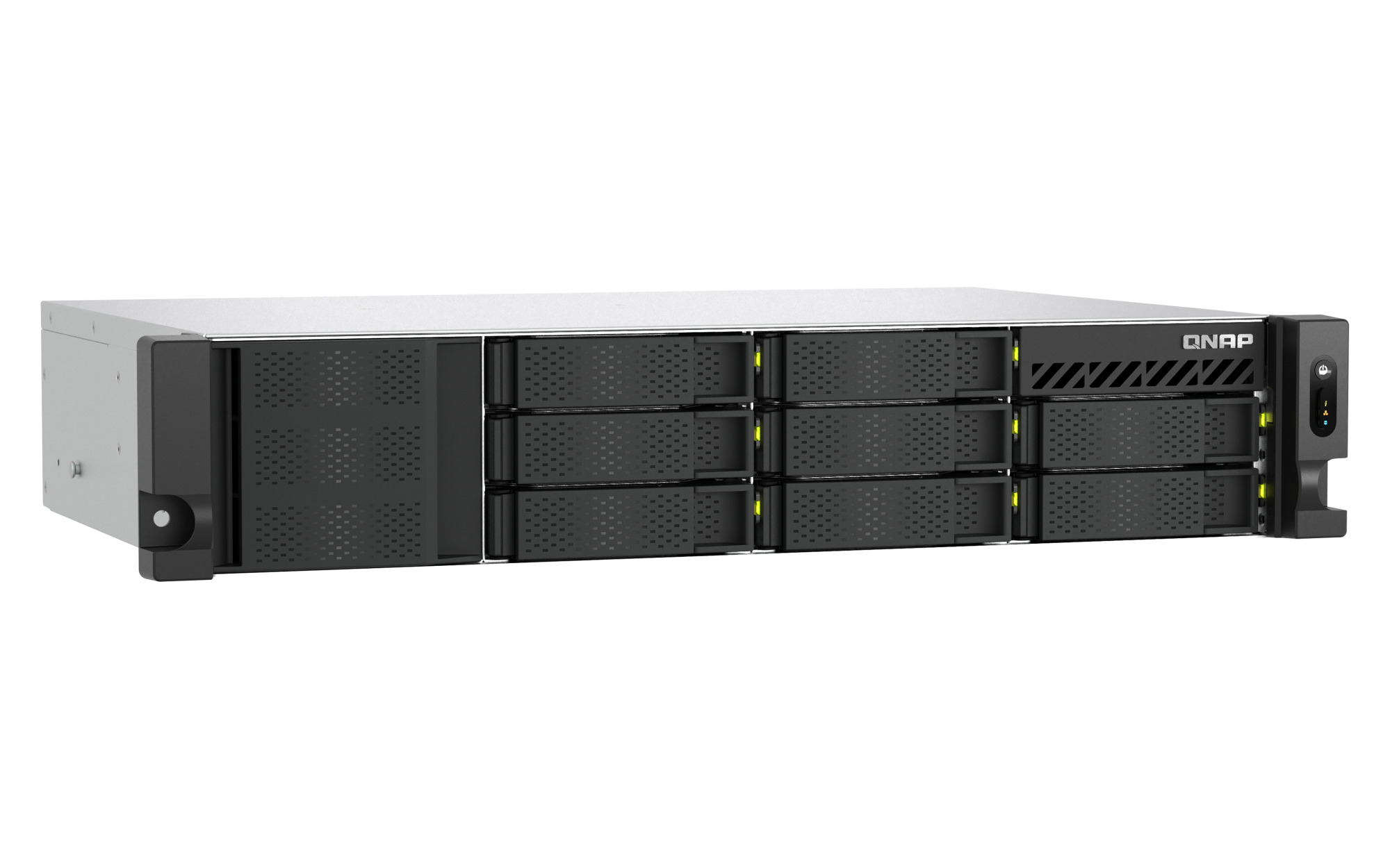 QNAP TS-h1065eU-8G (Intel 4core, ZFS, 8GB DDR5 RAM, 8x SATA + 2x E1.S, 1x PCIe, 2x 2, 5GbE, 1x zdroj) 