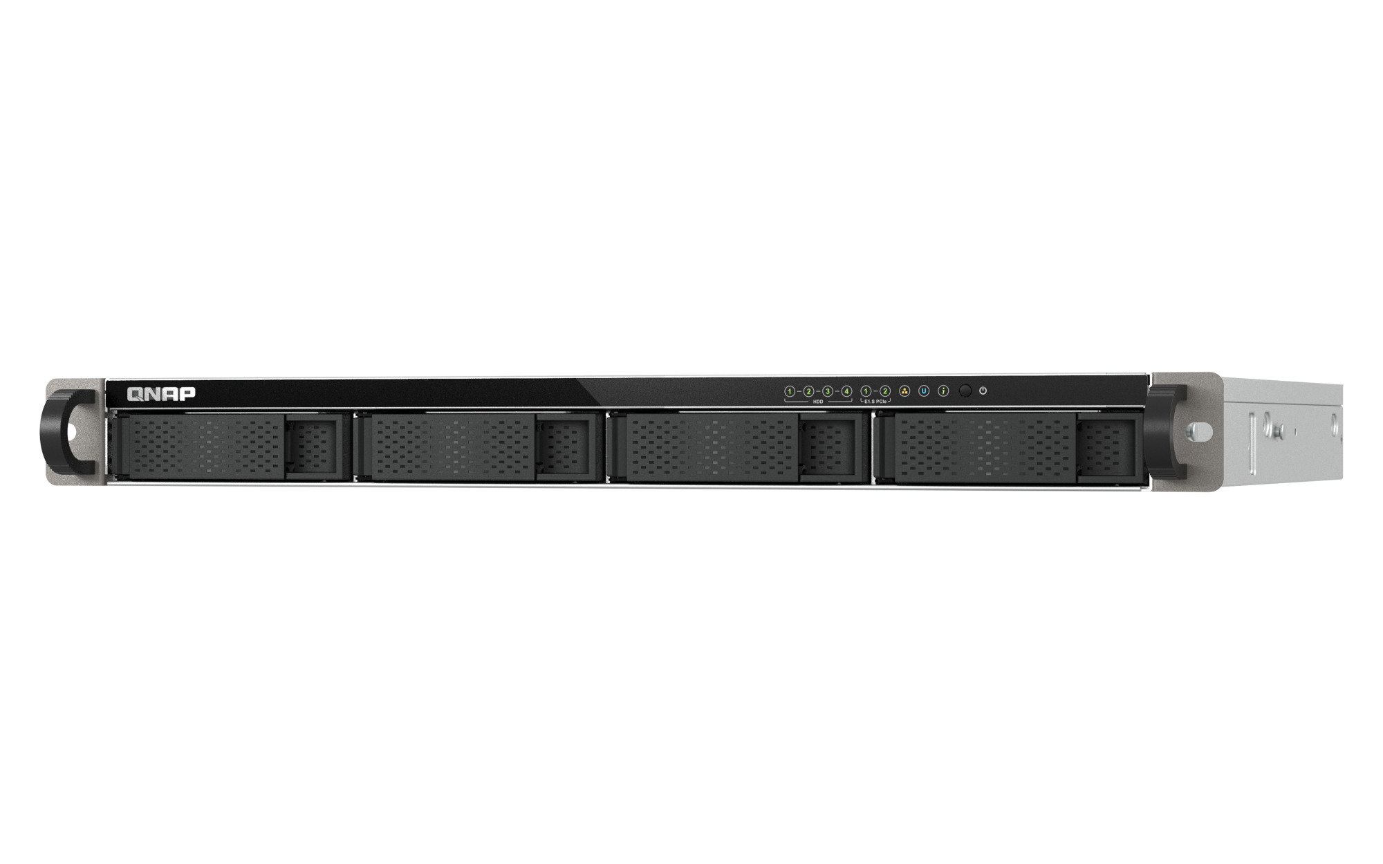 QNAP TS-h665U-RP-8G (Intel 4core, ZFS, 8GB DDR5 RAM, 4x SATA + 2x E1.S, 1x PCIe, 2x 2, 5GbE) 