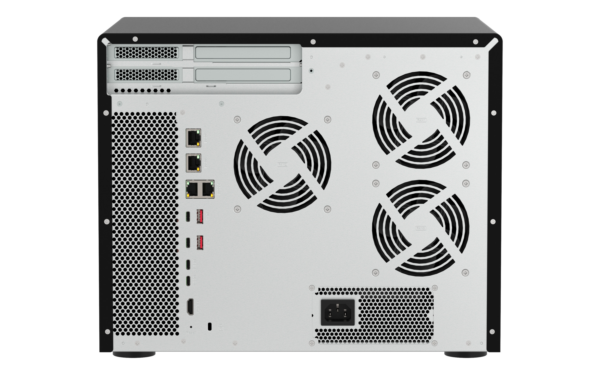 QNAP TVS-AIh1688ATX-U9-32G (Ultra 9, ZFS, 32GB DDR5 ECC RAM, 12x 3, 5" + 4x 2, 5", 2x 2, 5GbE, 2x 10GbE) 