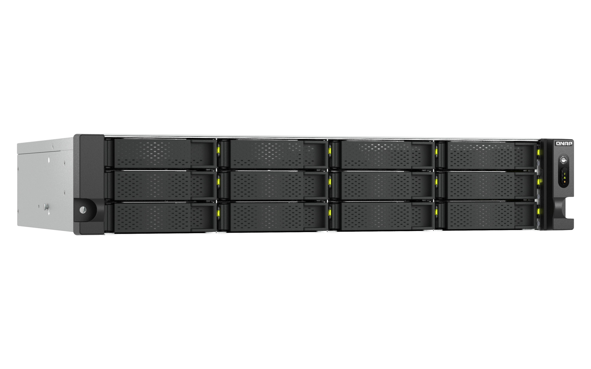 QNAP TS-h1465U-RP-8G (Intel 4core, ZFS, 8GB DDR5 RAM, 12x SATA + 2x E1.S, 1x PCIe, 2x 2, 5GbE) 