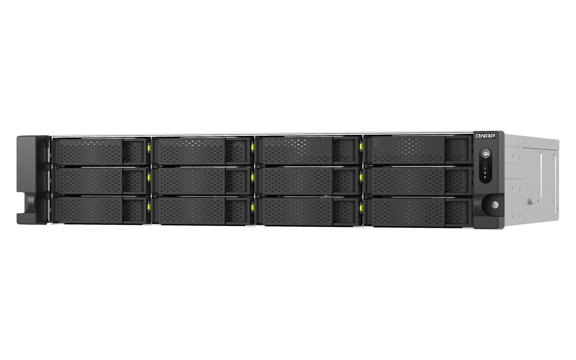 QNAP TS-h1465U-RP-8G (Intel 4core, ZFS, 8GB DDR5 RAM, 12x SATA + 2x E1.S, 1x PCIe, 2x 2, 5GbE) 