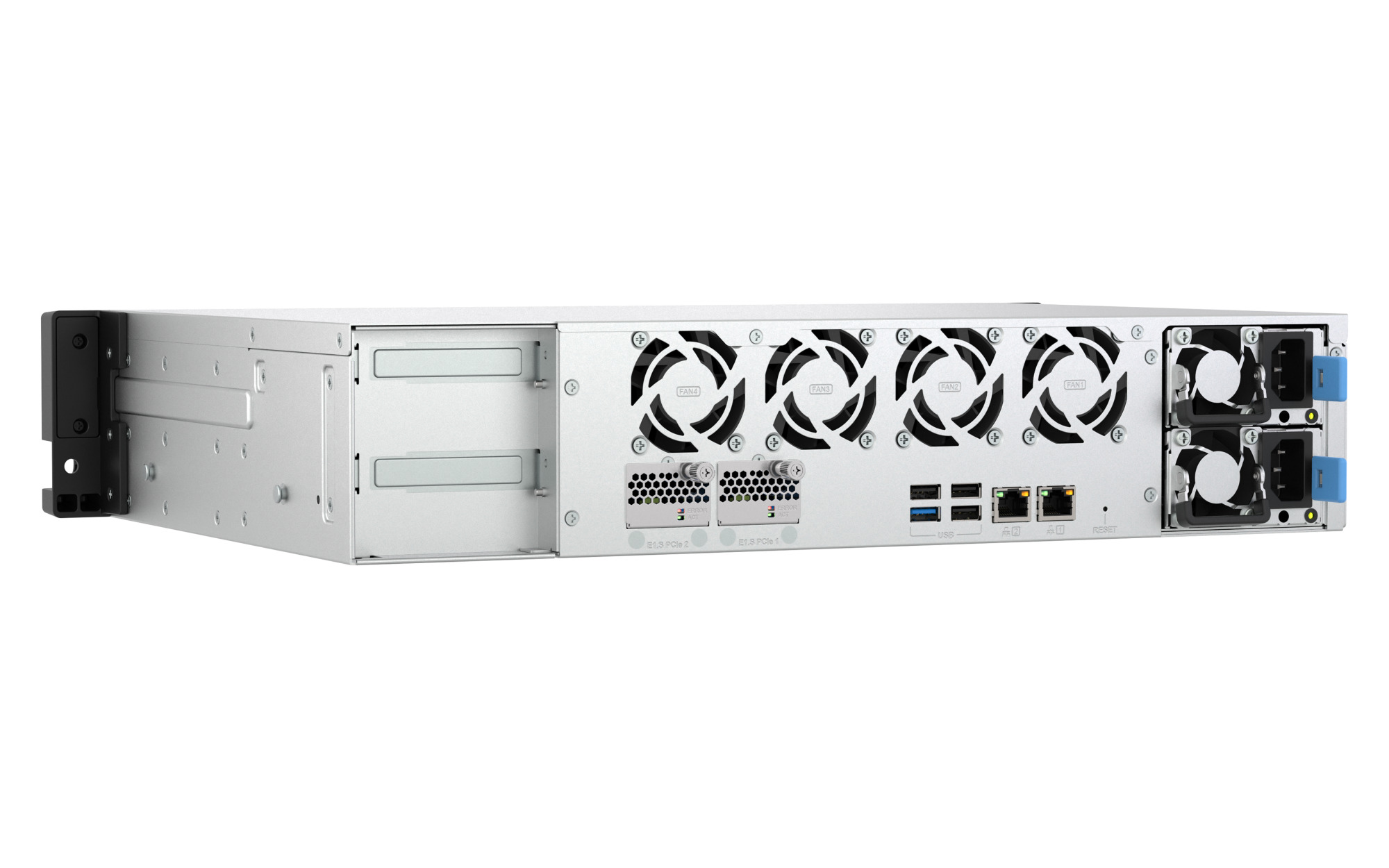 QNAP TS-h1065eU-RP-8G (Intel 4core, ZFS, 8GB DDR5 RAM, 8x SATA + 2x E1.S, 1x PCIe, 2x 2, 5GbE) 