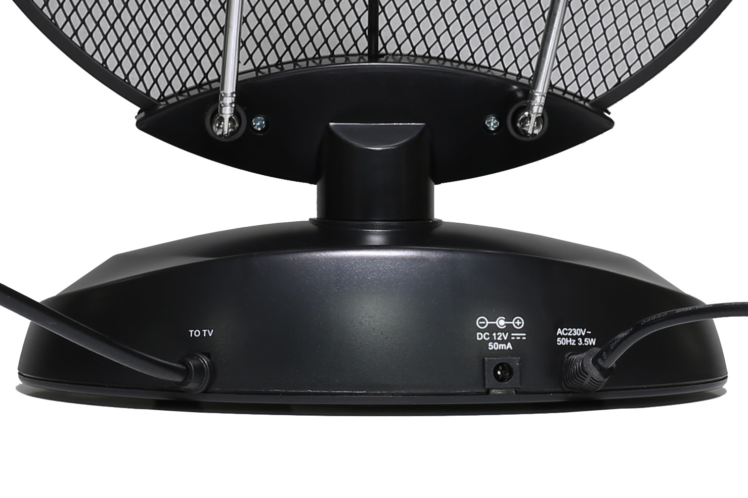 EVOLVEO Xany 4, 230/ 12V, aktívna izbová anténa FM/ DAB+/ DVB-T2, filter LTE, 4G, 5G 