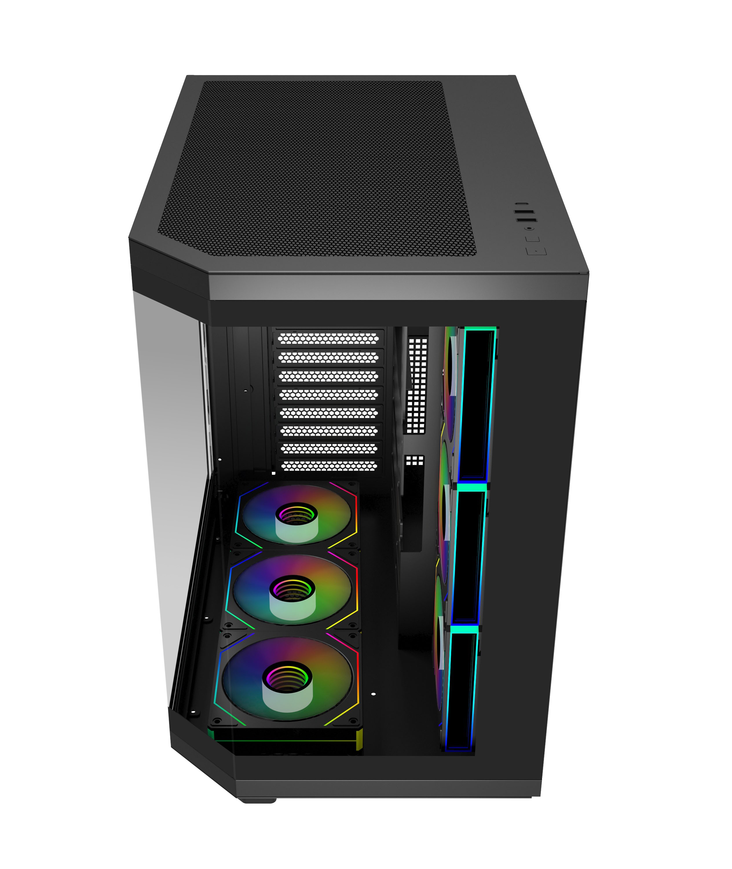 FSP U580-BA/ Big Tower/ Transpar./ Čierna 